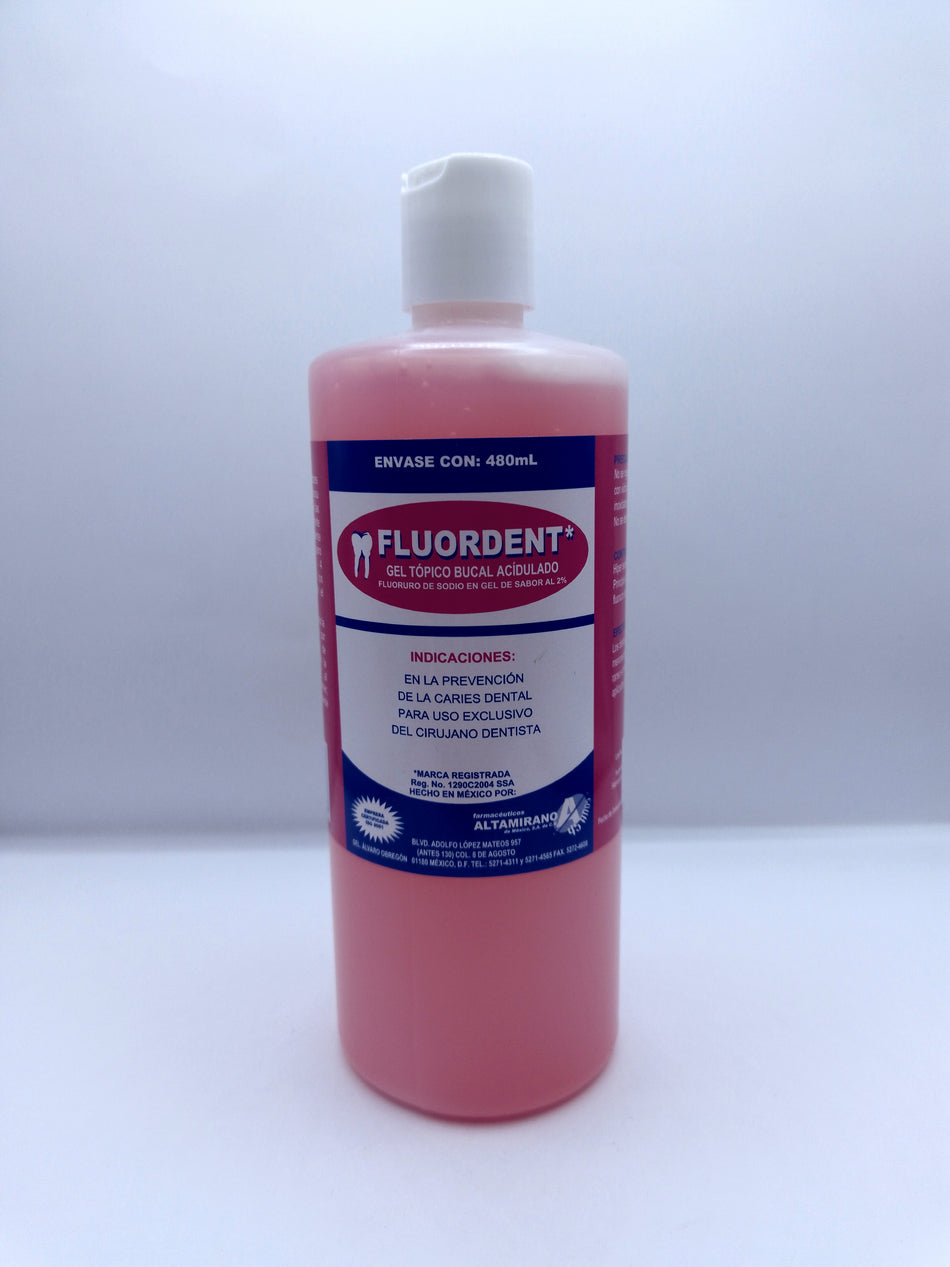 Fluordent (Gel topico bucal acidulado) 480 ml