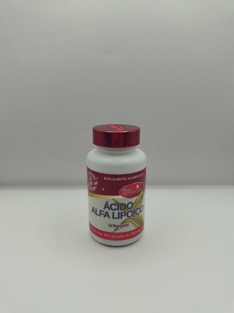 Resveratrol capsulas 60 mg c/u 500 caps