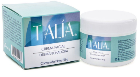 CREMA FACIAL DESMANCHADORA TALIA 80G