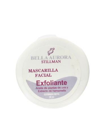 Mascarilla facial exfoliante  40 ml