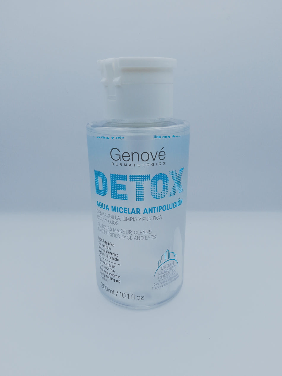 Detox (Agua micelar antipolución 300ml) (Genové)