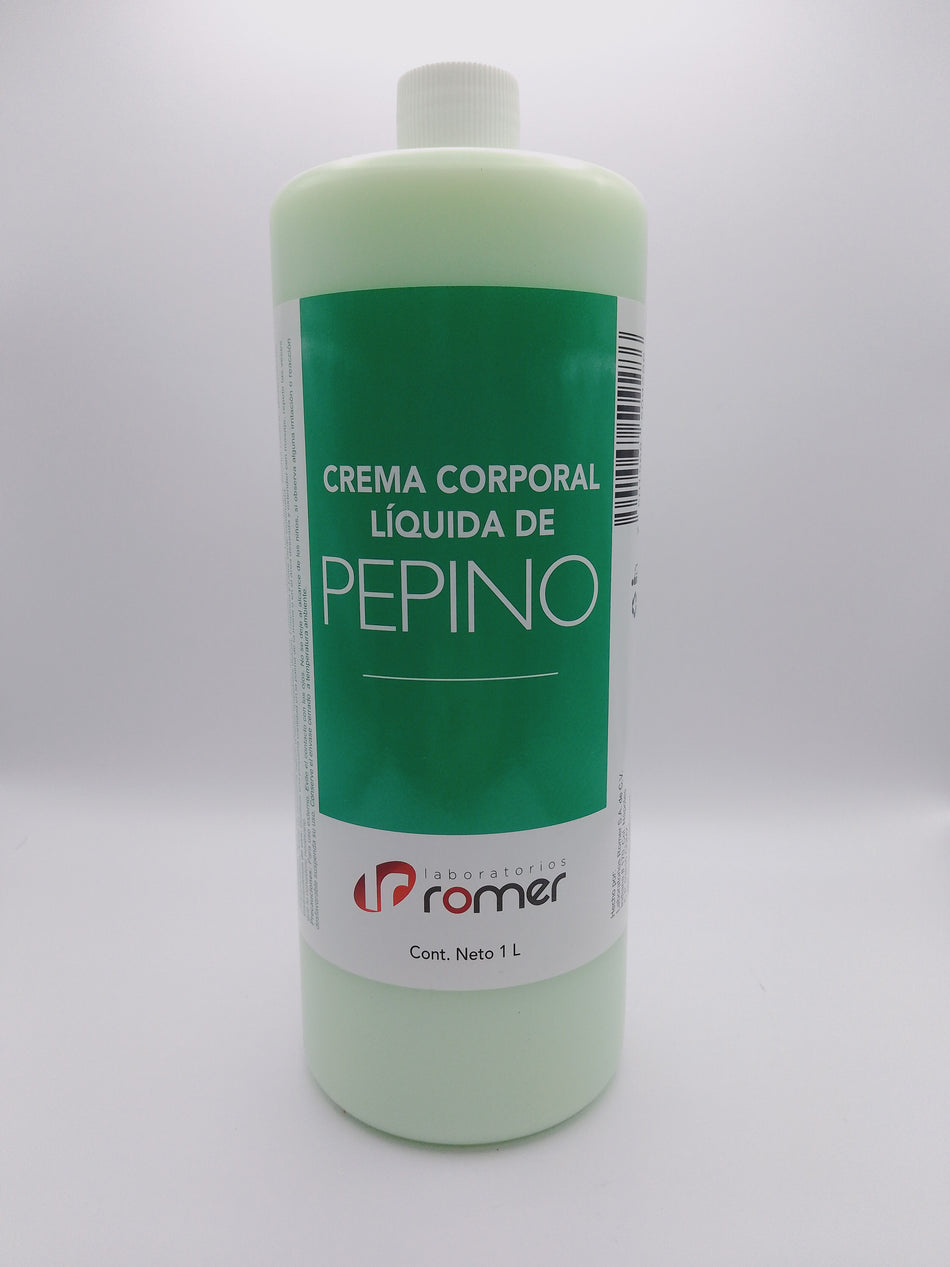 CREMA CORPORAL LÍQUIDA DE PEPINO 1L