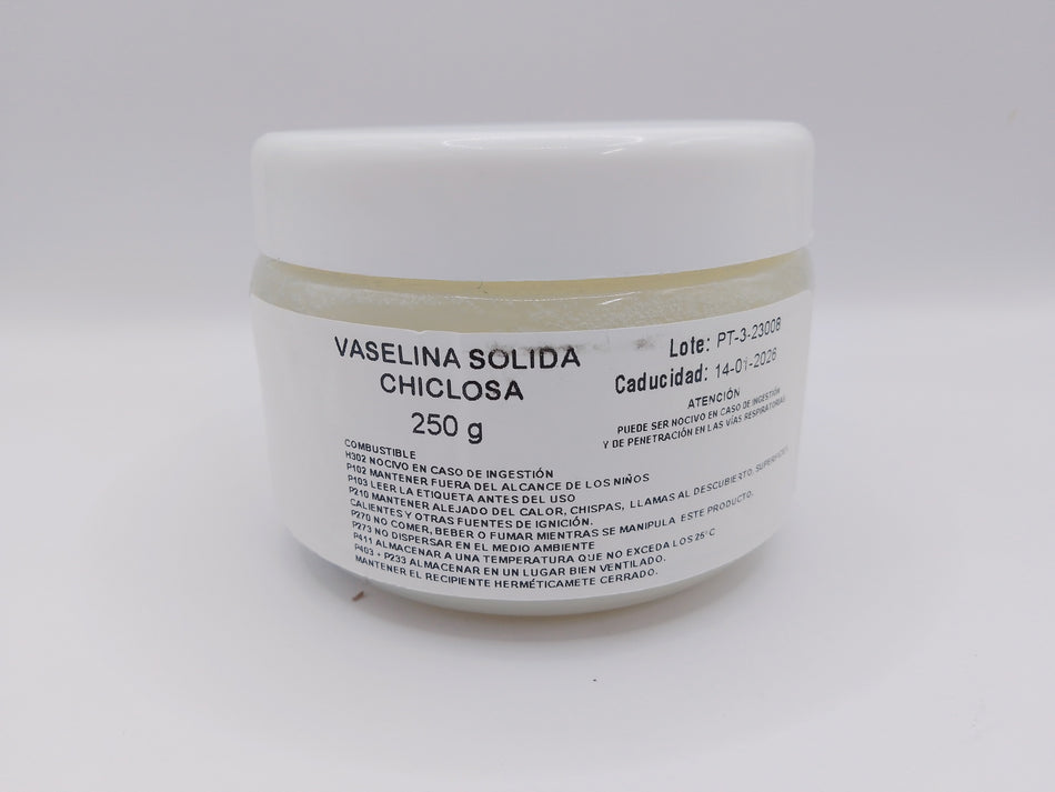 VASELINA SÓLIDA CHICLOSA 250GR