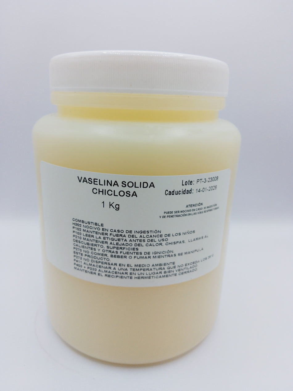 VASELINA SÓLIDA CHICLOSA 1KG