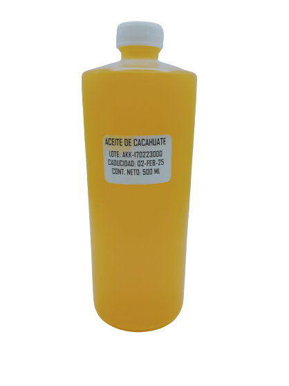 Aceite de cacahuate 500 ml