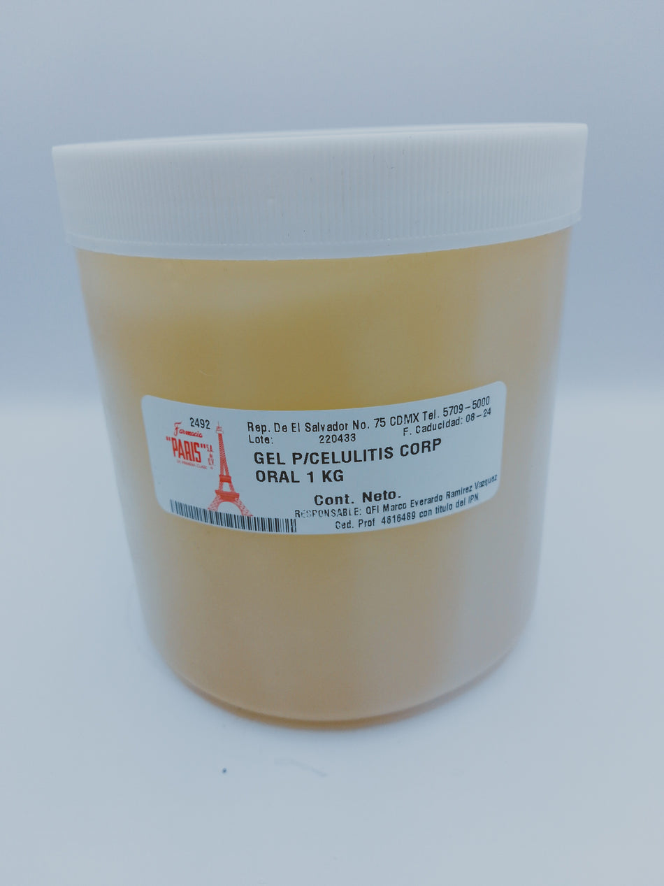 GEL P/CELULITIS CORPORAL 1 KG