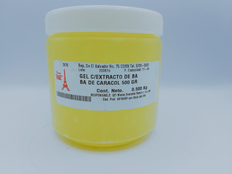 GEL C/EXTRACTO DE BABA DE CARACOL 500 GR