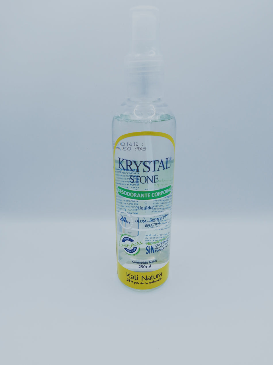 KRYSTAL DESODORANTE CORPORAL LEMON GRASS 250ML