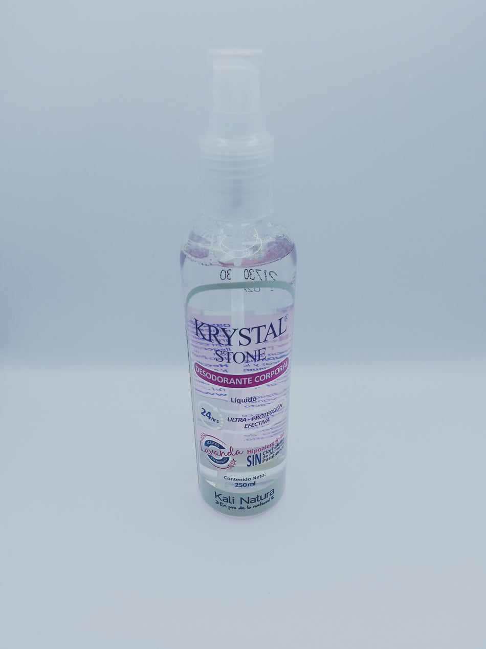 KRYSTAL DESODORANTE CORPORAL LAVANDA 250ML