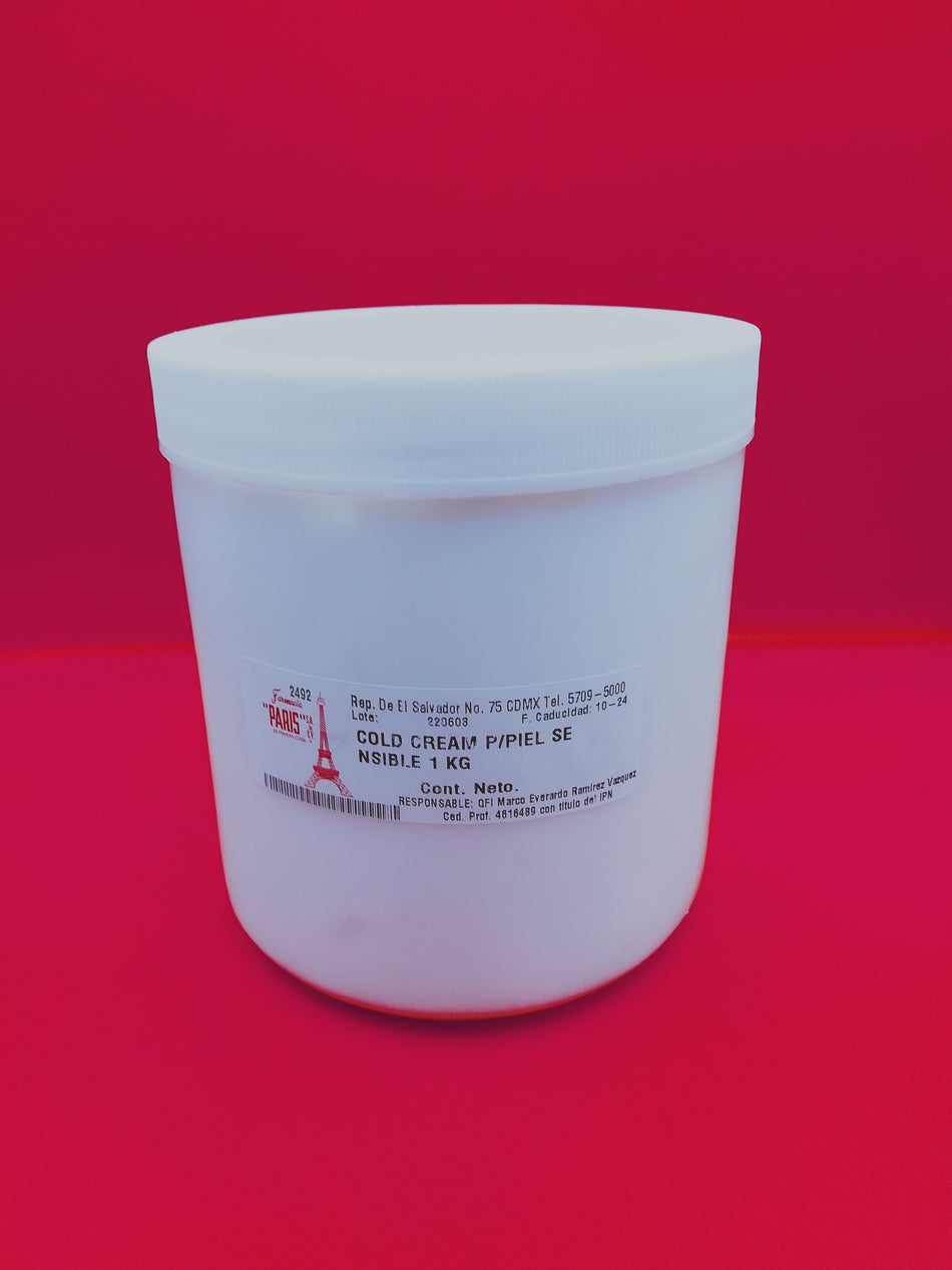 COLD CREAM P/PIEL SENSIBLE 1 KG