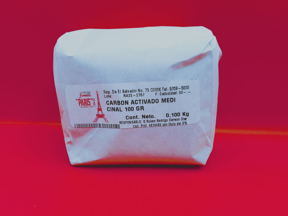 CARBÓN ACTIVADO MEDICINAL 100GR