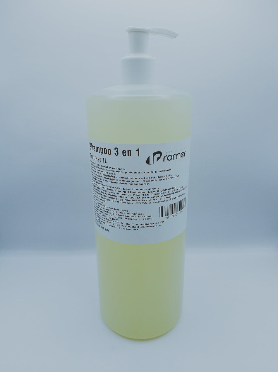 SHAMPOO 3 EN 1 (1LT)