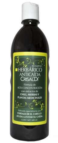 SHAMPOO HERBARICO ANTICAIDA CRISALDI 600ML