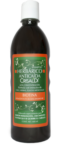 SHAMPOO HERBARICO CON BIOTINA 600ML